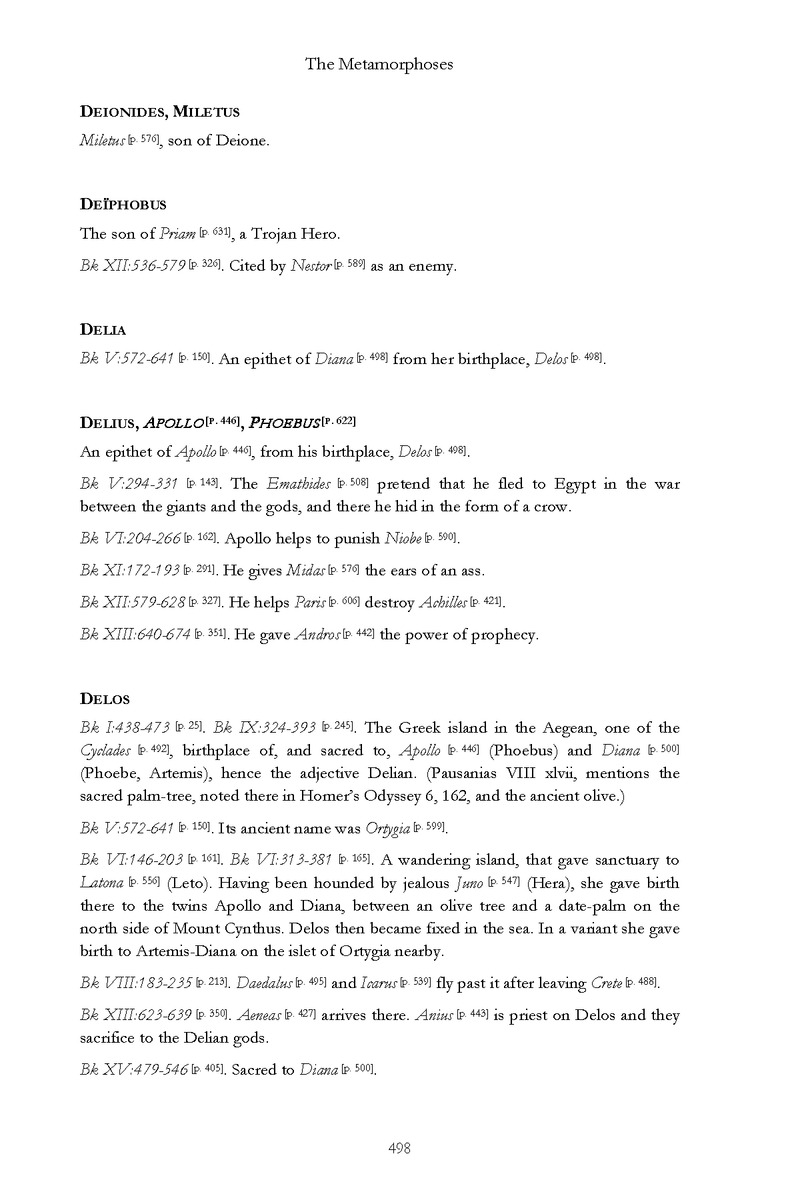 Ovid: The Metamorphoses - Page 498